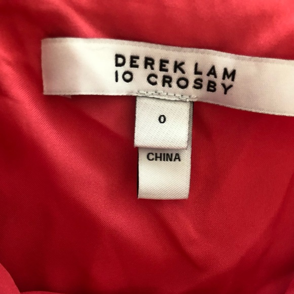 NWOT DEREK LAM 10 Crosby Peachy Pink Sequin GIGI CAMI Dress Size 0 $595 - Picture 5 of 5